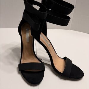 Liliana Black Strappy Heels